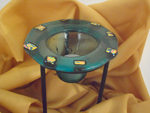 Blue Tea Light Holder 2